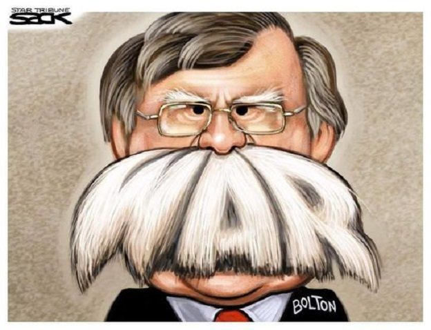 El cerdo John Bolton es el de plan de guerra contra Venezuela, y hay que estar preparado para que al menos ataque reciban una gran lección!...