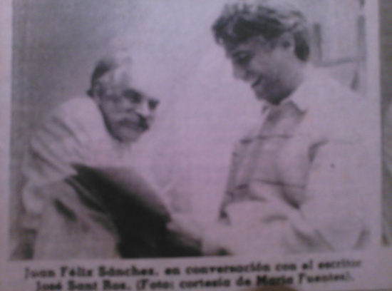 Aquella última cena con Juan Félix Sánchez...