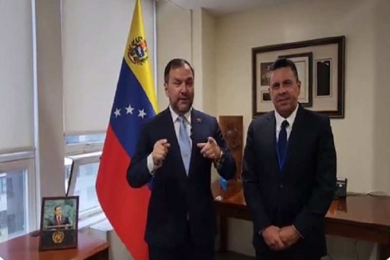 En guerra permanente contra las criminales sanciones gringas y de la Unión Europea...