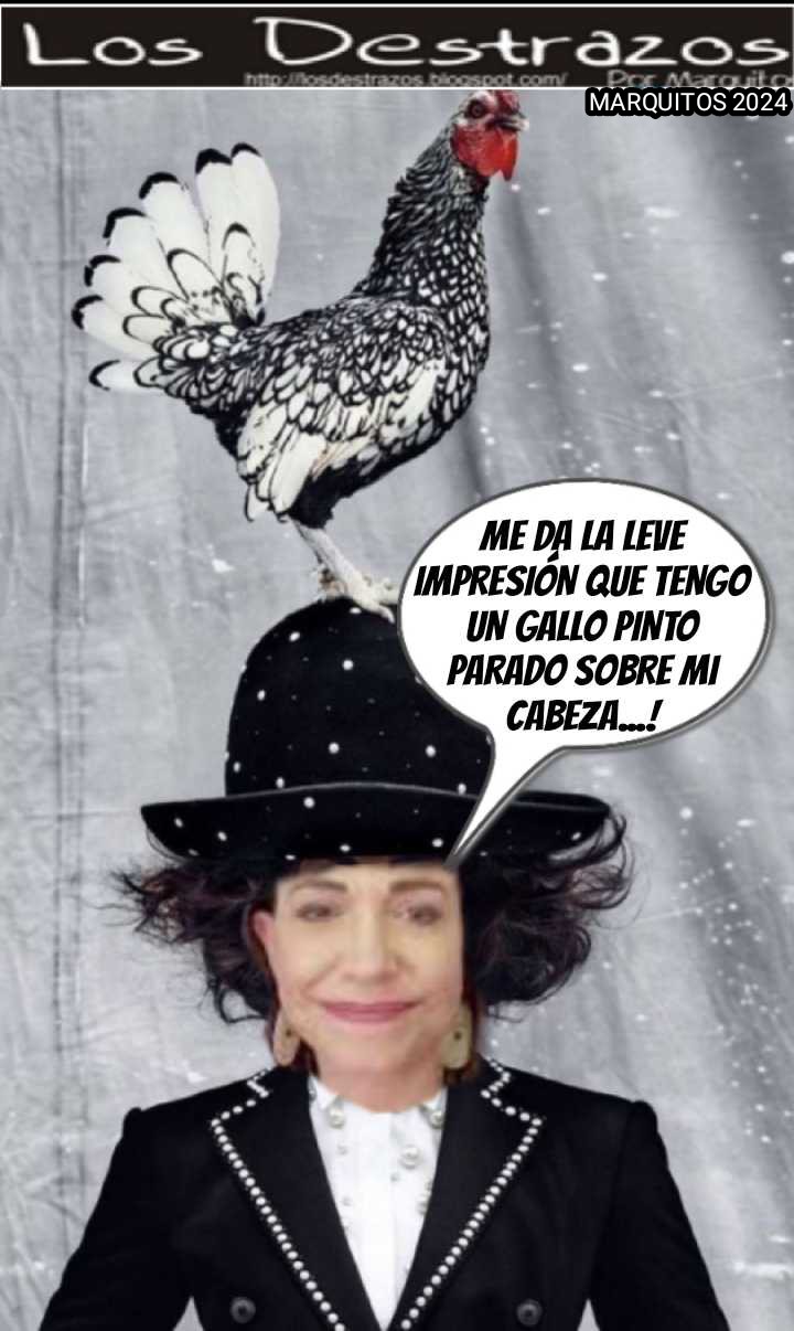 Los Destrazos por Marquitos: El Gallo Pinto no la deja quieta...!