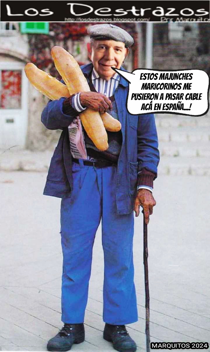 Los Destrazos por Marquitos: El Inmundito está tragando cable en la Tierra de los Gilipollas