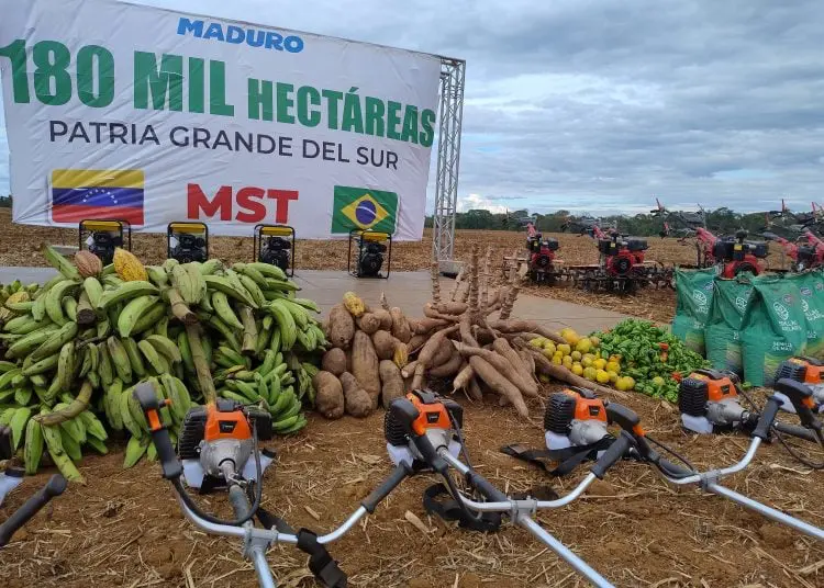 Movimiento de Trabajadores Rurales Sin Tierra (MST) de Brasil, trabaja por la soberanía alimentaria y la integración regional...