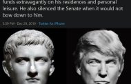 Hermanos, hermanas, lean esto y podrán decir: “Increíble pero incierto”. Escojan entre Calígula y Trump… Muéranse!!!