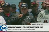 Vea al Vicepresidente Sectorial de Política, Seguridad Ciudadana y Paz, Capitán Diosdado Cabello Rondón en el acto de adcuación de los cuadrantes de paz en Puerto La Cruz, estado Anzoátegui
