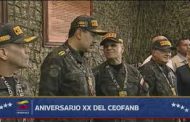 Vea al Presidente Nicolás Maduro en el 20 Aniversario del CEOFANB