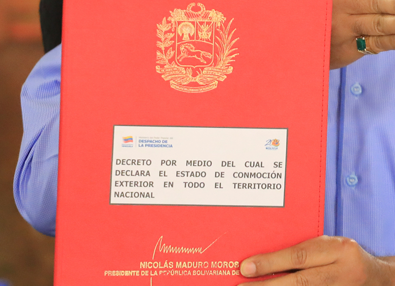 ¡¡¡ATENCIÓN¡¡¡ Presidente Nicolás Maduro prepara decreto de Estado de Conmoción Exterior en toda Venezuela