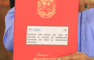 Maduro suscribió Decreto de Conmoción Externa en Venezuela