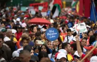 Ayer nos movilizamos en toda Venezuela por la soberanía nacional y en apoyo al pueblo palestino...