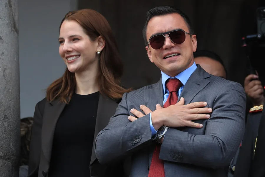 La putica Daniel Noboa, abierto a bases militares extranjeras en territorio ecuatoriano...