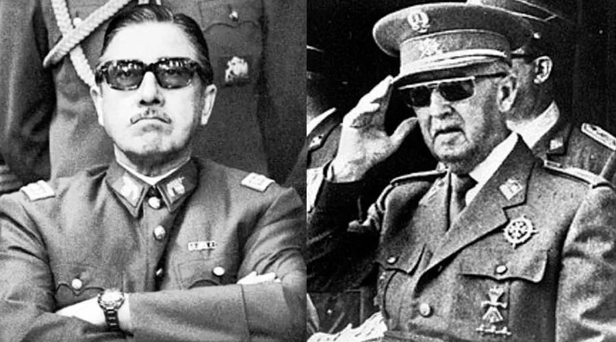 Franco y Pinochet siguen vivitos y coleando en España y Chile...
