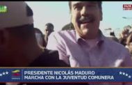 Vea al Presidente Nicolás Maduro en Encuentro con Jóvenes Comuneros y Comuneras en el Palacio de Miraflores.