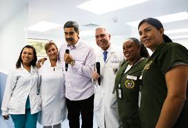 Vea al Presidente Nicolás Maduro entregando 98 obras en hospitales y centros de salud del país.