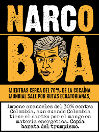 La putica de Noboa en histeria total, tratando de ocultar sus negocios con el narcotráfico...