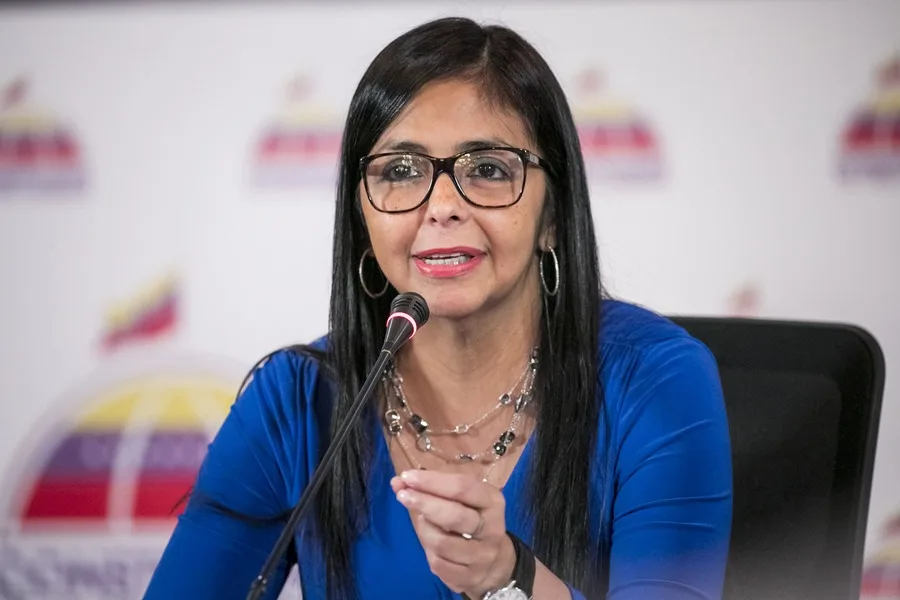 Delcy Rodríguez recibirá insignias como comandante en jefe de Fuerza Armada Nacional Bolivariana...